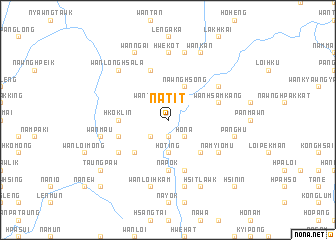 map of Na-tit