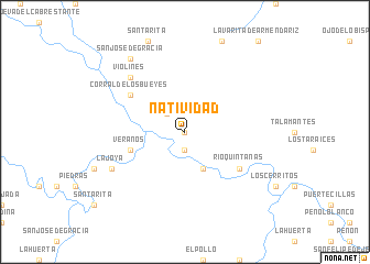 map of Natividad