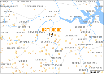 map of Natividad