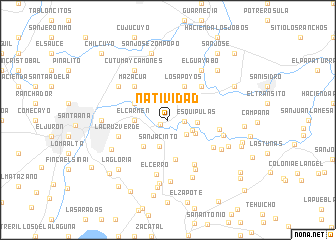 map of Natividad