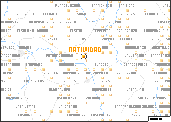 map of Natividad