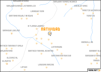 map of Natividad