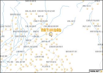 map of Natividad