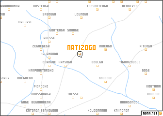 map of Natizogo