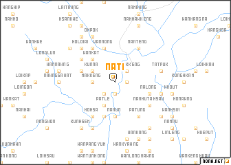 map of Nā-ti