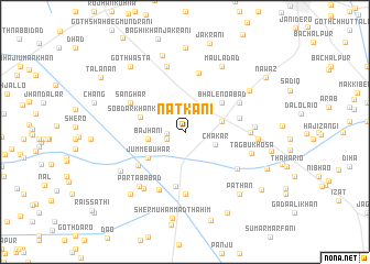map of Natkāni