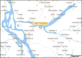 map of Natkan-U