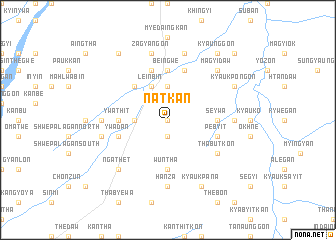 map of Natkan