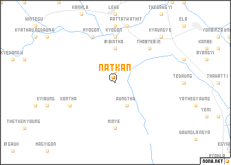 map of Natkan