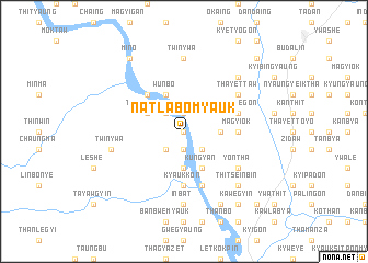 map of Natlabo Myauk