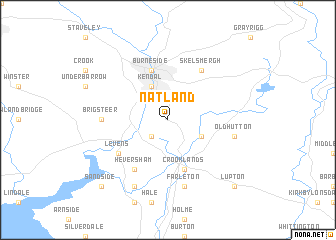 map of Natland