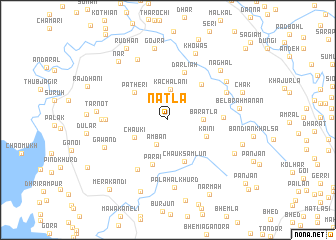 map of Natla