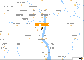 map of Natmauk