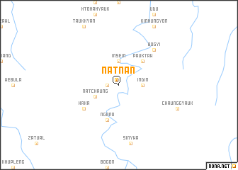 map of Natnan