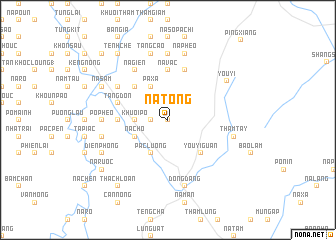 map of Nà Tồng