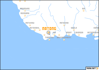 map of Natong