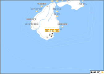 map of Natong