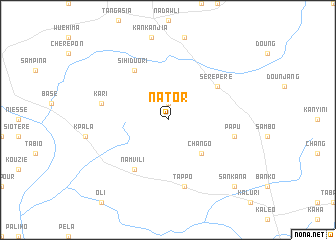 map of Nator
