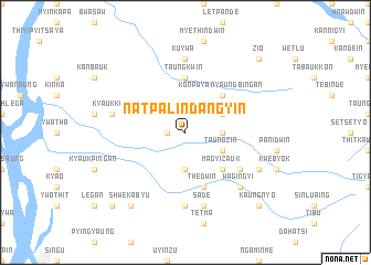 map of Natpalindangyin