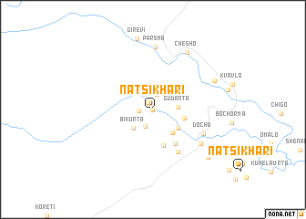 map of (( Natsikhari ))