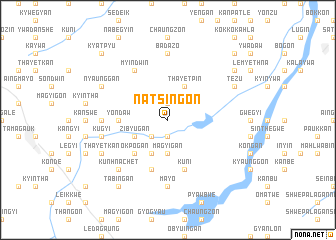 map of Natsingon