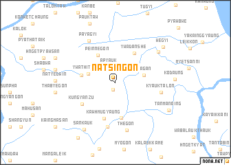 map of Natsingon