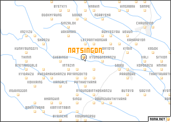 map of Natsingon