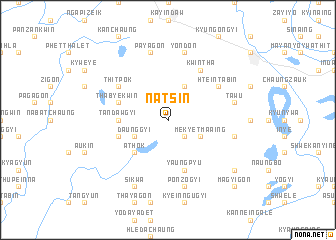 map of Natsin