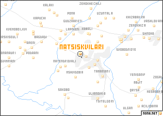 map of Natsiskvilari