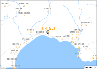 map of Natsui