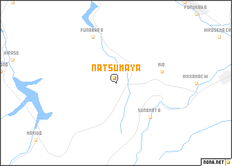 map of Natsumaya