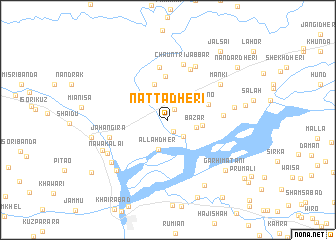 map of Natta Dheri