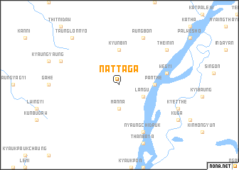 map of Nattaga