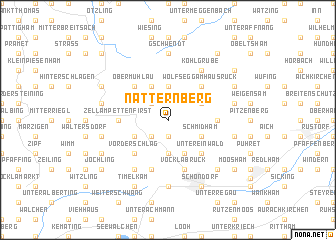 map of Natternberg