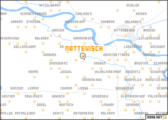 map of Nattewisch
