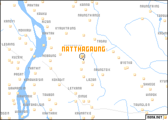 map of Natthagaung