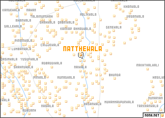 map of Natthewāla