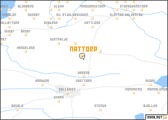 map of Nattorp