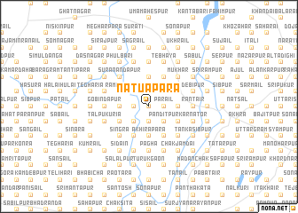 map of Nātuāpāra