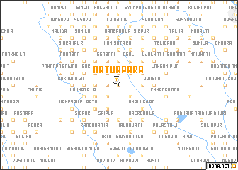 map of Nātuāpāra