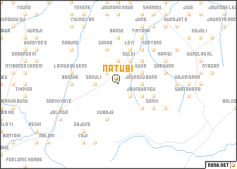 map of Natubi