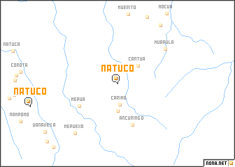 map of Natuco