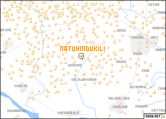 map of Natu Hindu Kili