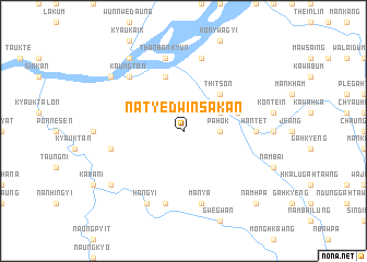 map of Natyedwin Sakan