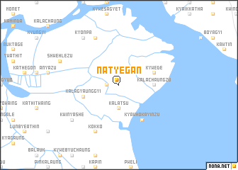 map of Natyegan