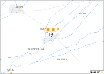 map of Naualy