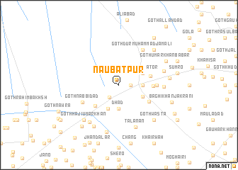 map of Naubatpur