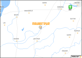 map of Naubatpur