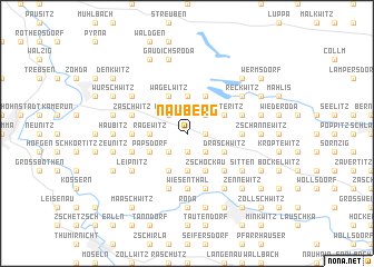 map of Nauberg