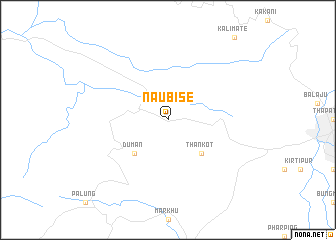 map of Naubise